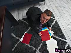 Secretary MILF pleases her boss