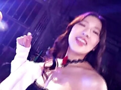 Asiatique, Hd, Nue  à poil, Orgasme, Fête, Public, Rugueux, Gicler