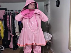 Amateur, Sadomasoquismo, Amarrada, Fetiche, Látex, Transexual, Solo, Vibrador
