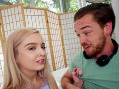 Culo, Rubia, Mamada, Corridas, Estilo perrito, Afeitado, Adolescente, Tetas