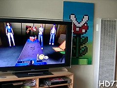 Blond, Pijpbeurt, Diep in de keel, Hardcore, Huisgemaakt, Kut duiken, Tiener, Tieten likken