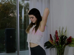 Blasen, Braunhaarige, Hd, Lingerie, Massage