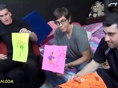 Enthousiasteling, Grote kont, Groepseks, Latijnse vrouw, Likken, Kut duiken, Realiteit, Ruw