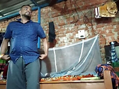 Grote kont, Pijpbeurt, Stel, Huisgemaakt, Huisvrouw, Indisch, Zoenen, Zuigen