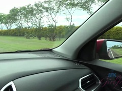 Hime loves the waterfall, and your cock in her ass.