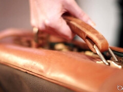 美女, デカパイ, フェラチオ, イギリス人, チン, ヨーロピアン, ホテル, オナニー