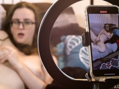 素人, ぽっちゃり, バック, デブ, 眼鏡, 手コキする, ハメ撮り, 醜い