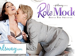 Aidra Fox and Nina Dee's big tits porn by Girls Way