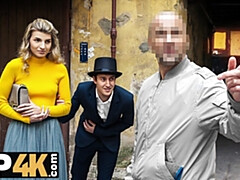 18, アナル, お尻, ブロンド, 浮気者, 彼女, ロシア人, ストッキング