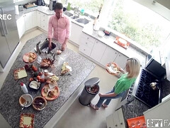 Жопа, Член, Секс без цензуры, На кухне, Киски, Молоденькие, Сиськи