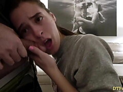 Lusty doll with big bottom Abbie Maley penetrated by a big boner