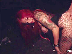 Amateur, Sucer une bite, Tir de sperme, Allemand, Masturbation, Mère que j'aimerais baiser, Rousse roux, Tatouage