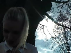 Blond, Vrouwen gevecht, Fetisj, Eten, Handschoenen, Buiten, Satijn, Nat