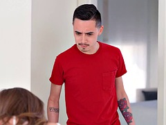 デカチン, ブロンド, なめる, 下着, 淫乱熟女, ハメ撮り, 剃毛, オッパイの