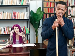 Kont, Zwart, Pijpbeurt, Hondjeshouding, Harig, Interraciaal, Tatoeage, Tiener