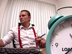 Beauté, Blonde, Couple, Mignonne, Hd, Bureau, Criant, Adolescente