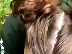 Gorda, Rubia, Mamada, Morena, Polla, Interracial, Al aire libre, Público