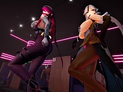 3d, Большие сиськи, Кончили внутрь