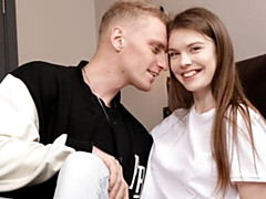 デカ尻, デカチン, デカパイ, フェラチオ, バック, 赤毛, ガリガリ, ティーン