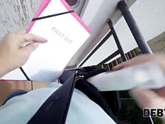 DEBT$ex. Shaved Pussy & Stockings Debt Peep Show (Feat. Stacy Cruz & Steve Q)