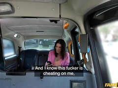 素人, デカパイ, フェラチオ, 車, バック, ドレス, 淫乱熟女, タトゥー