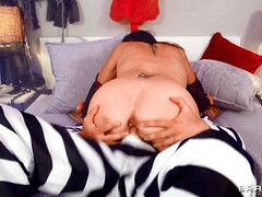 Cul, Dingue, Queue, Mamie, Hard, Orgasme, Nénés, Mouillée