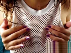 Amateur, Classique, Mignonne, Queue, Masturbation, Orgasme, Chatte, Solo