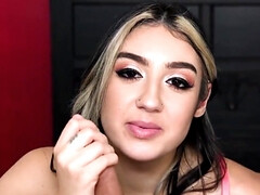 18 ans, Blonde, Tir de sperme, Queue, Hd, Interracial, Fille latino, Nénés
