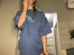 Amateur, Anal, Rubia, Penetracion con dedos, Masturbación, Solo, Adolescente, Camara web