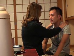 アジア人, 美人, エロ熟女, Hd, 日本人, なめる, 母, 義母