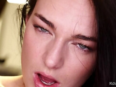 Brunette brune, Hd, Solo, Vibromasseur