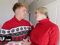 Horny stepmother bounces her Huge Tits riding her suspended sonnie - mylf