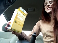 アジア人, バイセクシャル, ブロンド, フェラチオ, イく瞬間, ディルド, ストッキング, オッパイの