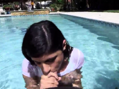 Female stripper blowjob and redhead teen hardcore big