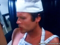 Classic Pornstar MILF Rough Fuck