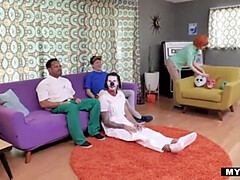 Sexy Lois Griffin Fucks Son Chris & Brian The Dog In Family Guy Parody