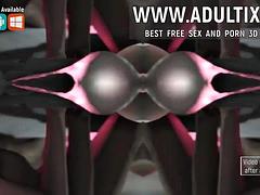 Anaal, Grote lul, Grote mammen, Bruinharig, Handbeurt, Rijpe lesbienne, Rijden, Tieten likken