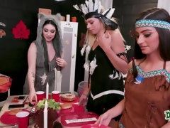 Blond, Groep, Hd, Feest, Klein, Realiteit, Tiener, Tieten likken