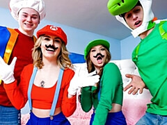 デカ尻, デカチン, フェラチオ, バック, フォアサム, 自然山雀, ティーン, オッパイの