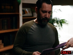 デカ尻, デカパイ, フェラチオ, なめる, 淫乱熟女, オフィス, オマンコ, ラフ