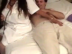 Grosser arsch, Arzt, Indisch, Reif, Flotter dreier