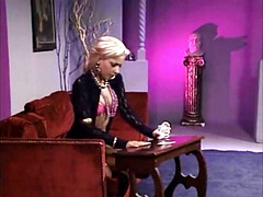 デカチン, ブロンド, フェラチオ, 茶髪の, 口内発射, ハードコア, Hd, 三人