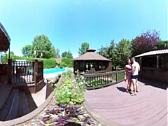 Braunhaarige, Französisch, Gruppe, Hd, Orgie, Pool, Schwestern, Titten