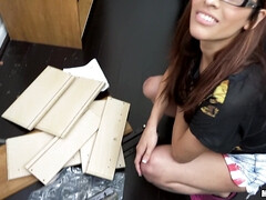 Culo, Morena, Gafas, Sexo duro, Latina, Tetas naturales, Coño, Adolescente