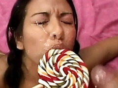 18, イく瞬間, 顔射, フェティッシュ, 食べ物, Hd, 小柄, ティーン