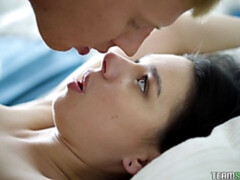 Mamada, Morena, Estilo perrito, Pajear, Besar, Coño, Adolescente, Tetas