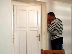 ぽっちゃり, デカパイ, フェラチオ, 捕まる, チェコ, お婆さん, 熟年, 母