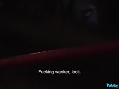 Gros seins, Sucer une bite, Couple, Éjaculation interne, Masturbation, De plein air, Chatte, Voyeur