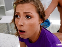 Morena, Ffm, Sexo duro, Cocina, Coño, Trio