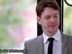 18, アナル, 茶髪の, カップル, 目瞪口呆, 旦那, ティーン, オッパイの